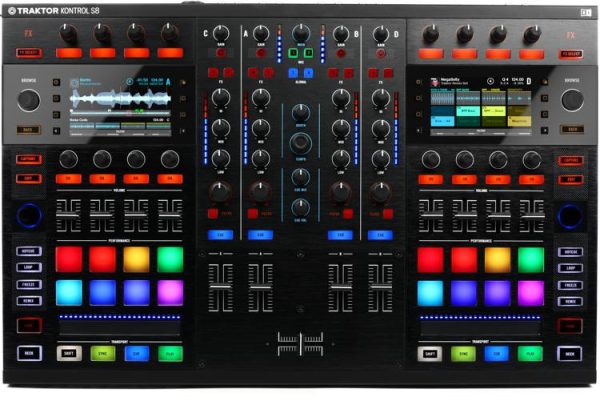 دی جی کنترلر نیتیو اینسترومنتس Native Instruments Traktor Kontrol S8 MK2