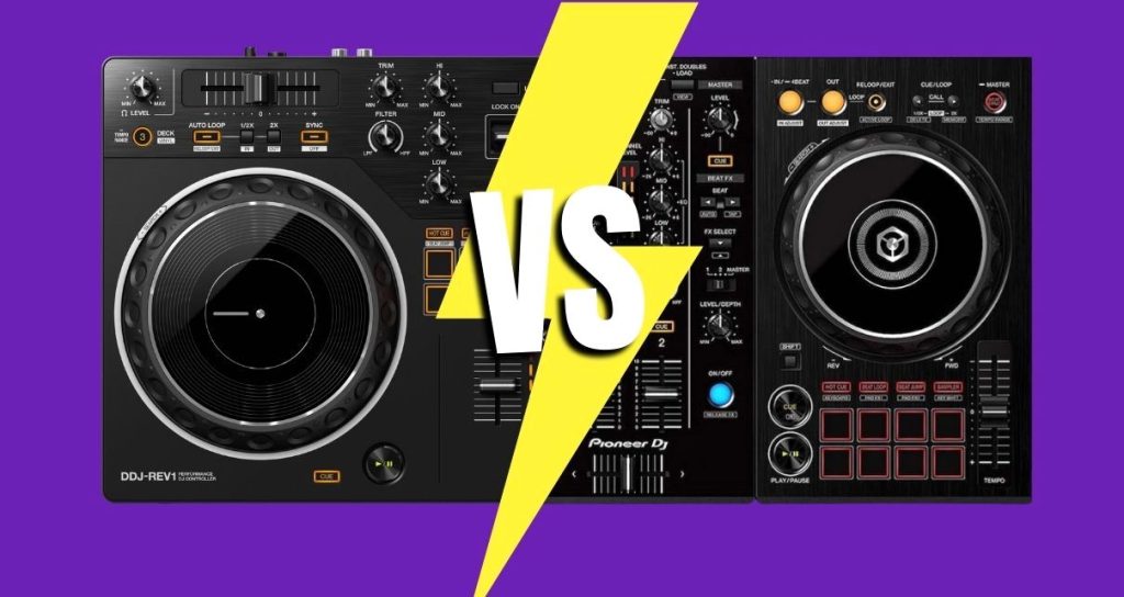 مقایسه DDJ-400 و DDJ REV1